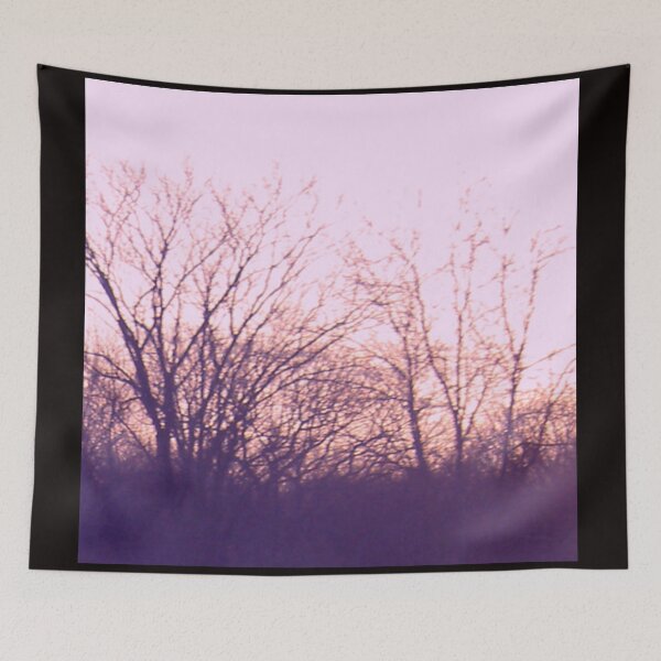 Item preview, Eggplant Trees and Pink Sky designed and sold by WatersEdgeGal.