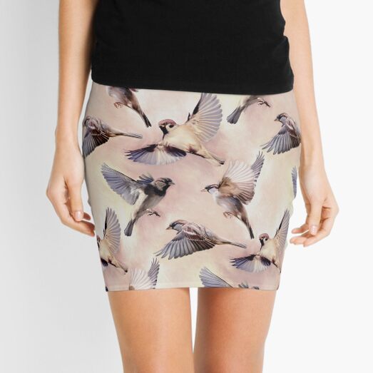 Sparrow Flight Mini Skirt