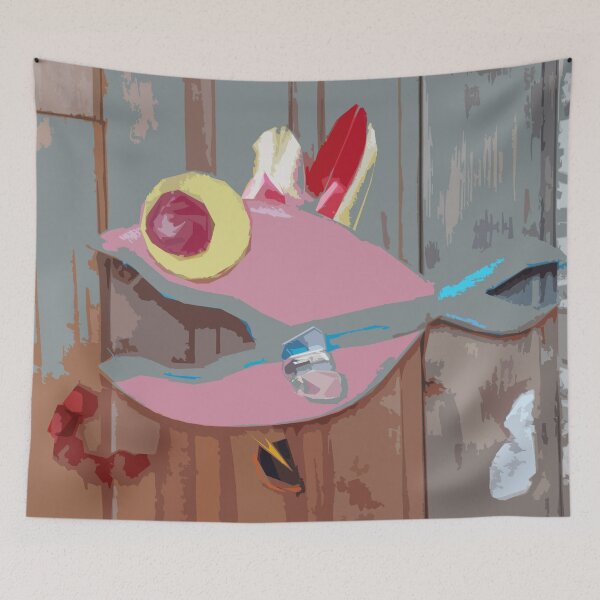 Item preview, Funky Fish Pink Grey Brown designed and sold by Beachy.