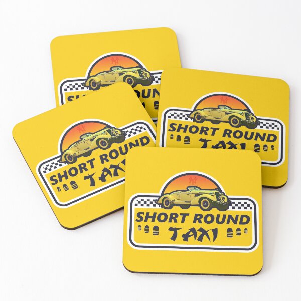 Item preview, Short Round Taxi designed and sold by GoMerchBubble.