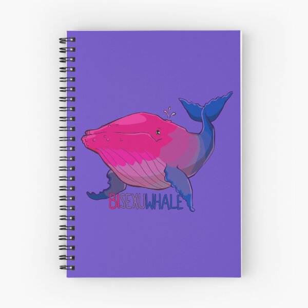 Item preview, Bisexuwhale - with text designed and sold by Kirstendraws.