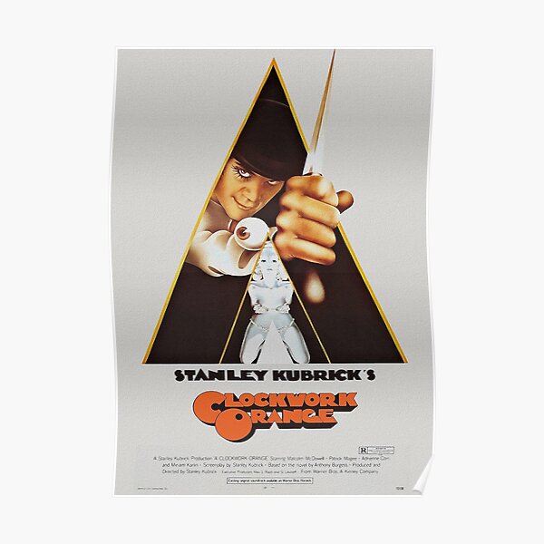 Art mécanique orange Poster