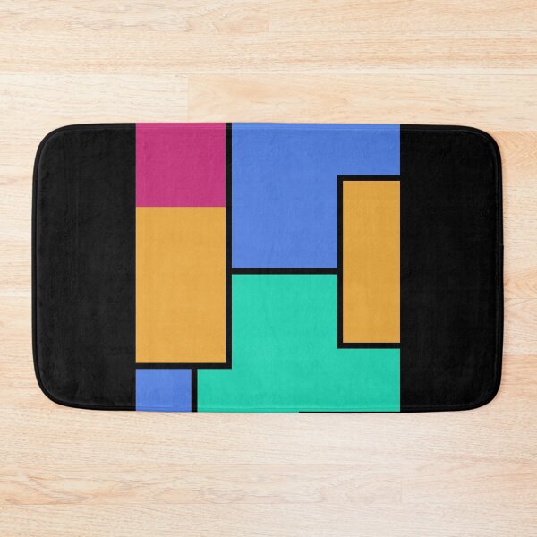 Item preview, 90s Inspired colorful square abstract pattern designed and sold by ikidyounot.