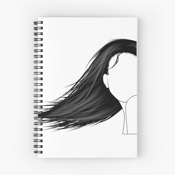 Item preview, Abstract Woman Detailled Hair designed and sold by POP KULTURE.