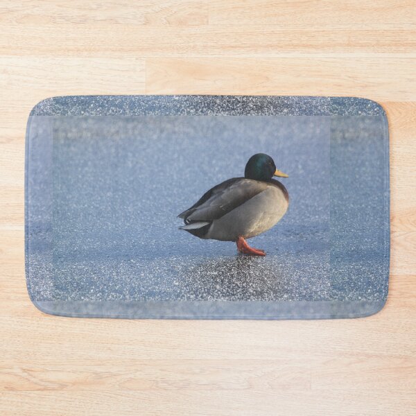 Item preview, Duck on the Ice designed and sold by derbyshireduck.