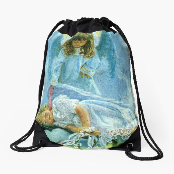 Untitled by Detrick Shaw Drawstring Bag