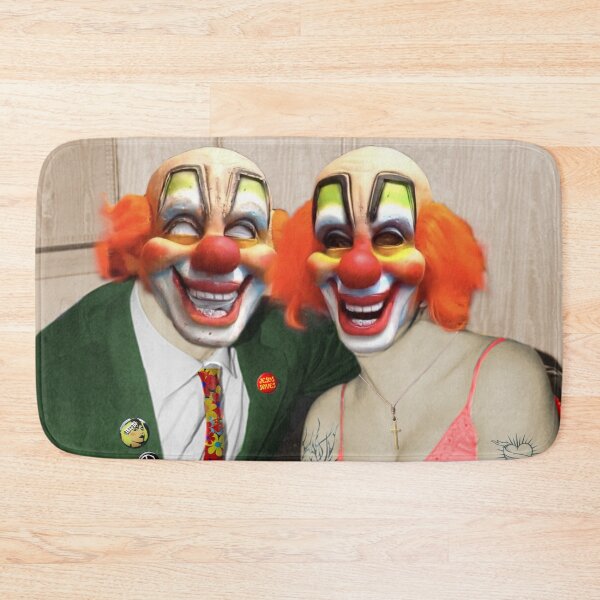 Item preview, Couple with Clown Masks designed and sold by KALEIDOSCOPE UK.