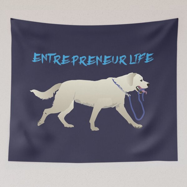 Item preview, Entrepreneur Life Retriever Dog designed and sold by NorseTech.