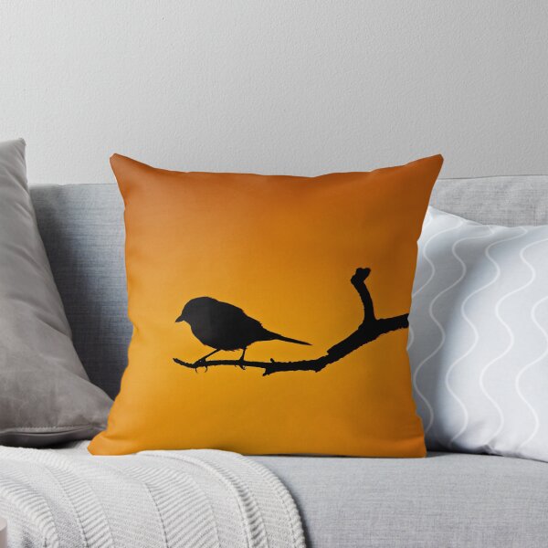 Item preview, BIRD SILHOUETTE IN SUNSET ON A BRANCH designed and sold by CebotariN.