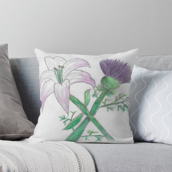 Item preview, Lily and thistle designed and sold by AndiPi.