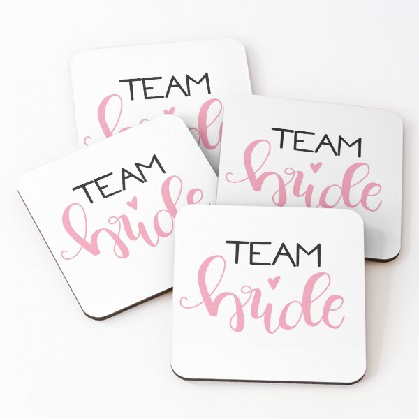 Item preview, Team bride - black / rose designed and sold by MrsDeeDesigns.