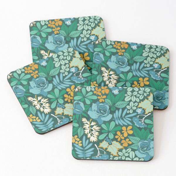 Item preview, Winter garden // greens and gold designed and sold by SelmaCardoso.