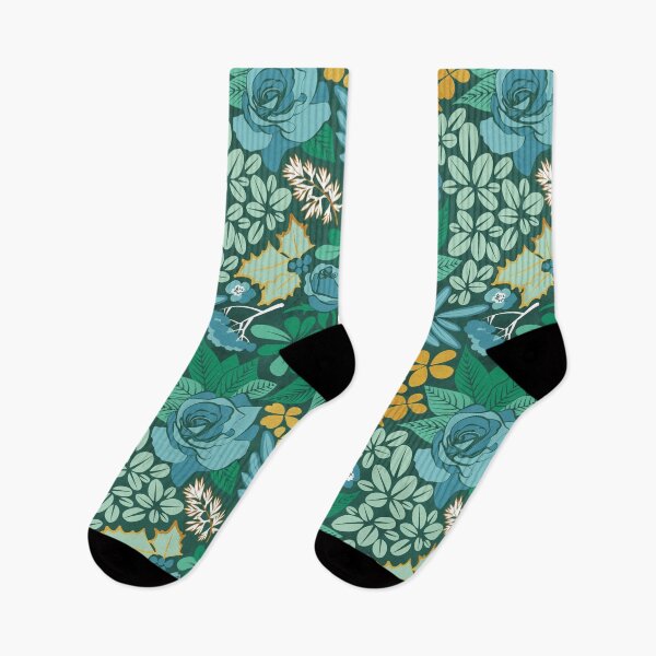Item preview, Winter garden // greens and gold designed and sold by SelmaCardoso.