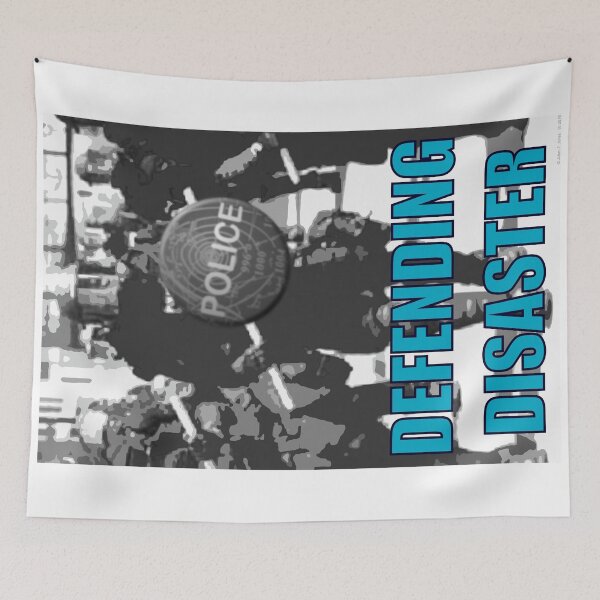 Item preview, Defending Disaster 01, climate change poster. designed and sold by JulianFJones.