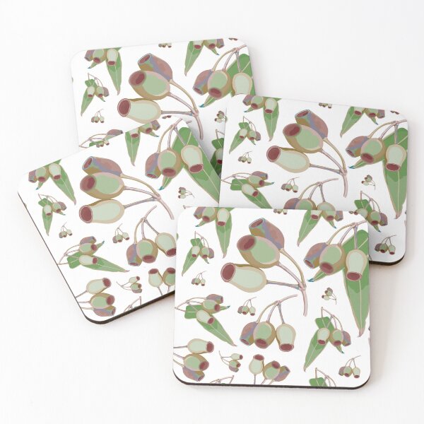 Item preview, Australian Gumnut Pattern designed and sold by Sketchbook Designs.