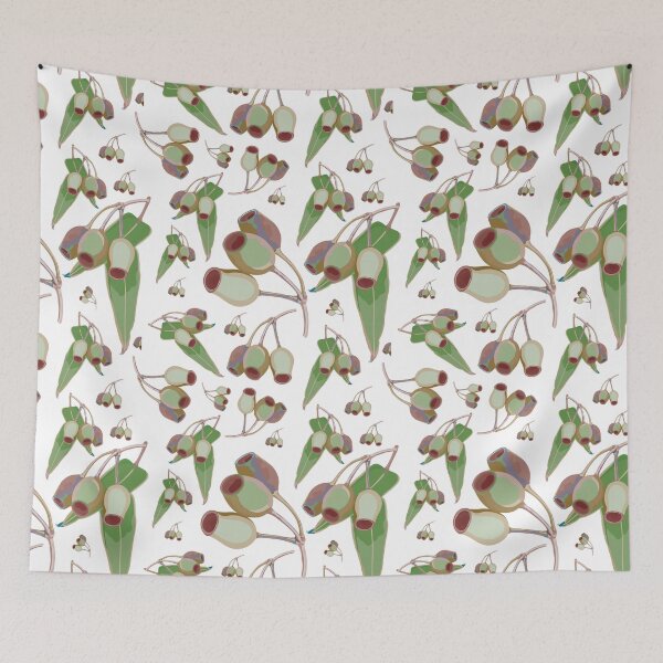 Item preview, Australian Gumnut Pattern designed and sold by Sketchbook Designs.