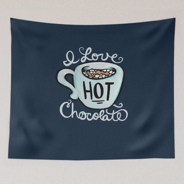 Item preview, I love hot chocolate designed and sold by FrictionMaxxing.