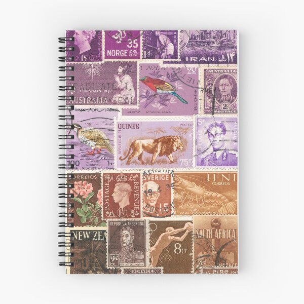 Item preview, Purple Pride, Postage Stamp Collage designed and sold by tanglecrafts.