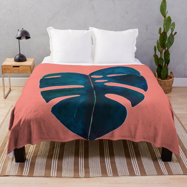 Item preview, Monstera leaf (Coral) designed and sold by Artbylees.