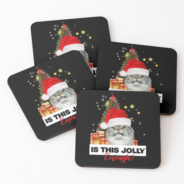 Item preview, Funny cute boys kids Christmas black cat is this jolly enough gift designed and sold by SurgicalDesign.