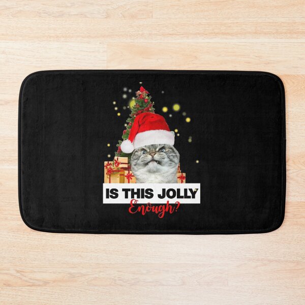 Item preview, Funny cute boys kids Christmas black cat is this jolly enough gift designed and sold by SurgicalDesign.
