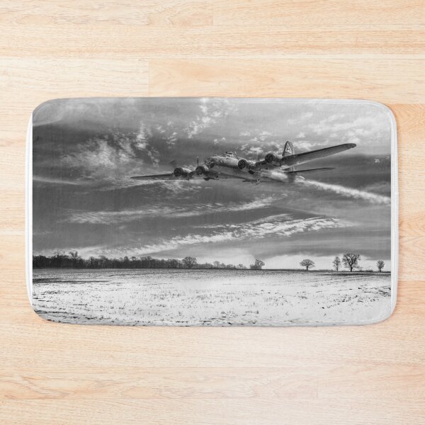 Item preview, B-17 crash landing B&W version designed and sold by Flight Artworks.