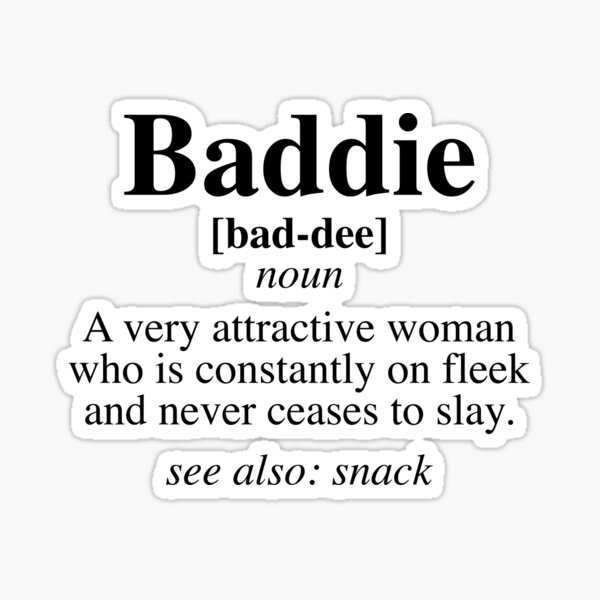 Instagram Baddie Stickers Redbubble