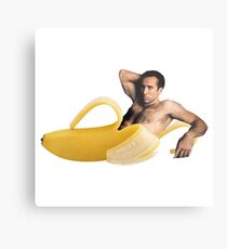 Banana Cage Metal Print