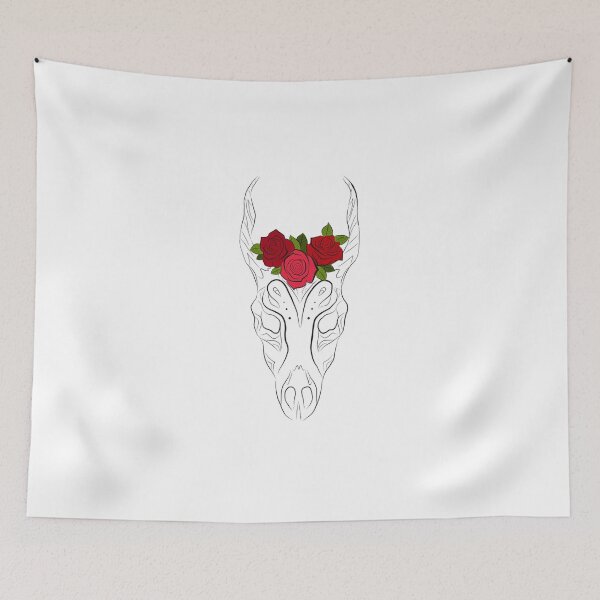 Item preview, magical beast skull art designed and sold by ThingsAndMore.