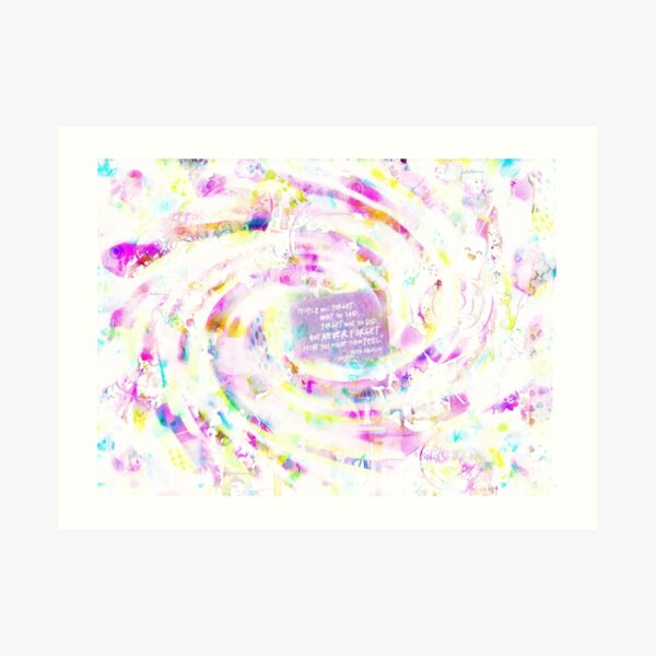Never Forget Art Print