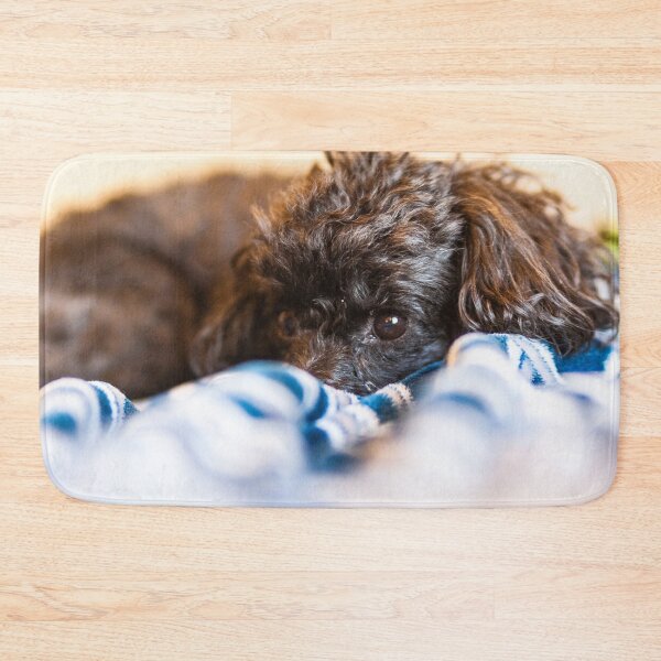 Item preview, Dog in a bed designed and sold by KensLensDesigns.