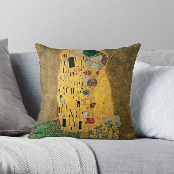 Le baiser Gustav Klimt Coussin