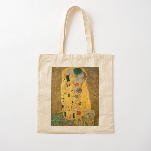The Kiss Gustav Klimt Cotton Tote Bag