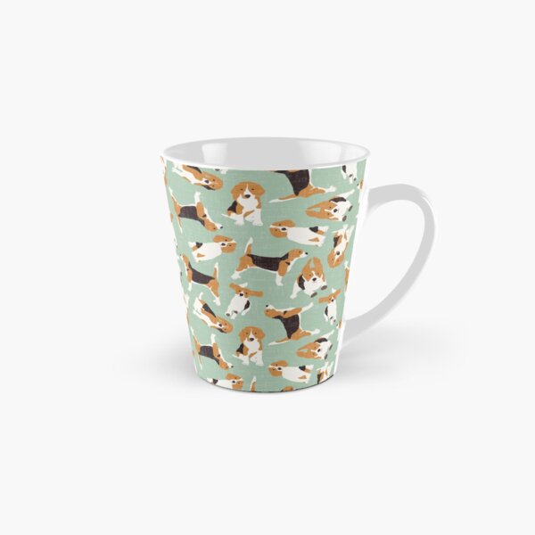 beagle scatter mint Tall Mug