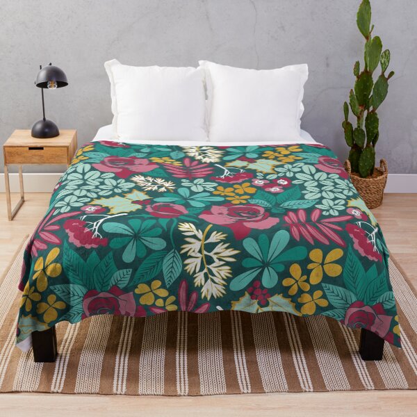 Item preview, Winter garden // green red and gold designed and sold by SelmaCardoso.