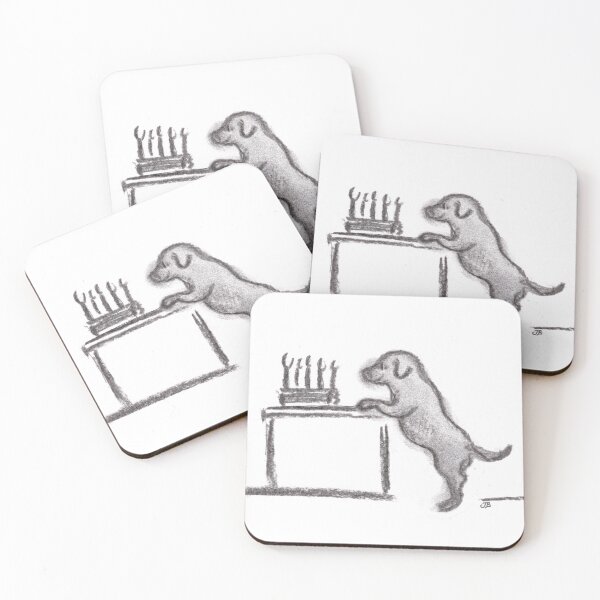 Item preview, Birthday dog designed and sold by Jenny Bergerheim.
