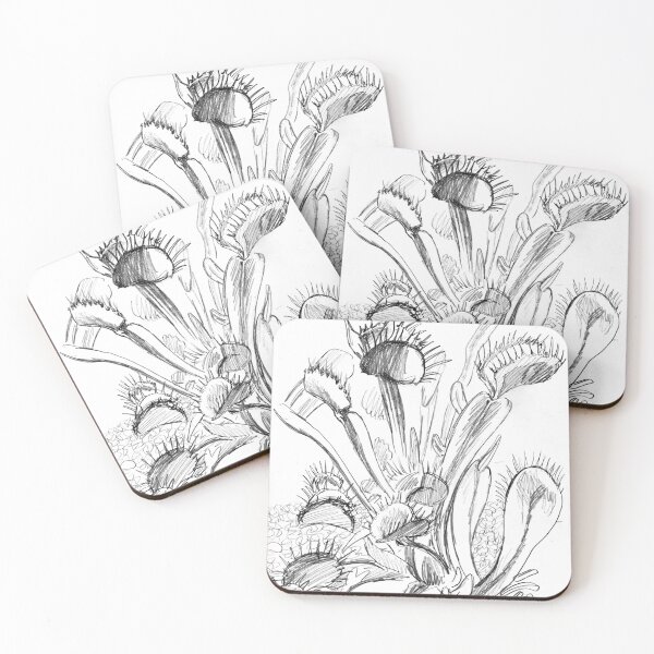 Item preview, Venus flytrap sketch designed and sold by sadnettles.