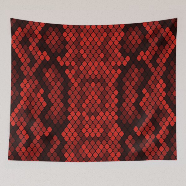 Item preview, Crimson  Snake Skin designed and sold by HomeLivingCo.