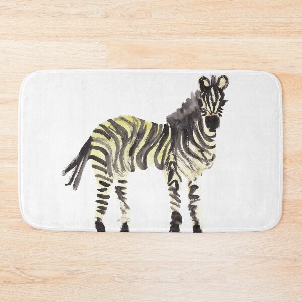 Item preview, Zebra paint doodle designed and sold by sadnettles.