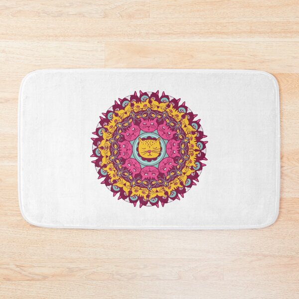Item preview, cute cats mandala designed and sold by DerSenat.