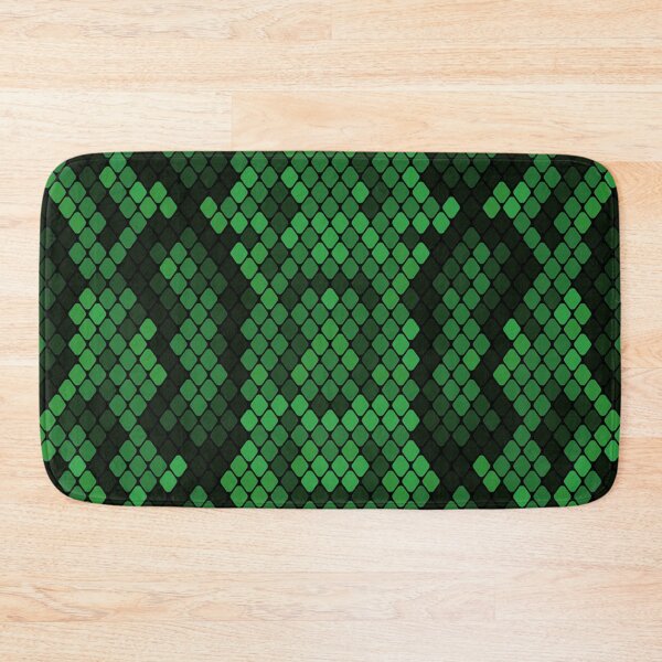 Item preview, Emerald Snake Skin designed and sold by HomeLivingCo.