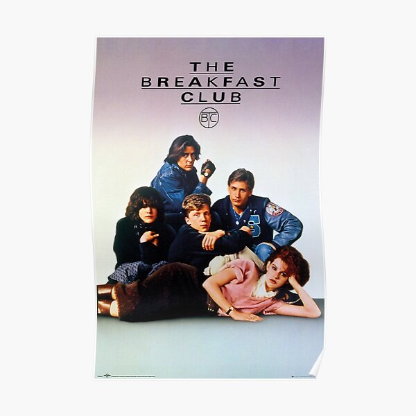 The Breakfast Club Art Poster