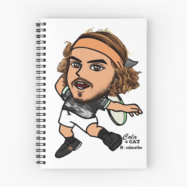 Item preview, Stefanos Tsitsipas designed and sold by Colacatlee.