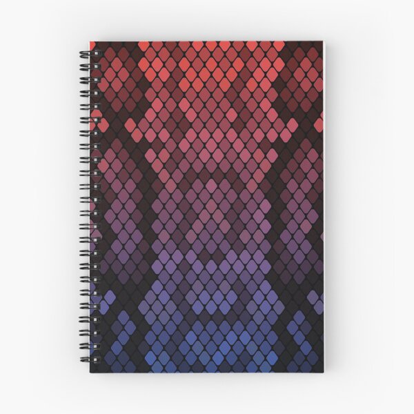 Item preview, Red Blue Snake Skin designed and sold by HomeLivingCo.