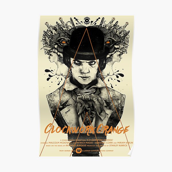 Clockwork Orange Posters Redbubble