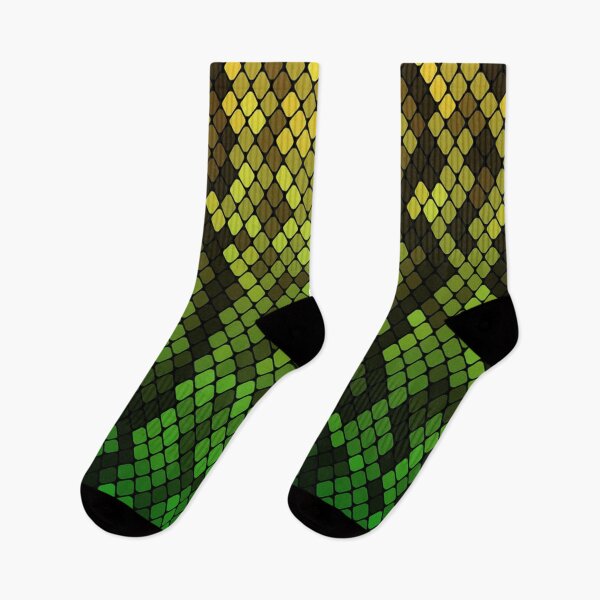 Item preview, Yellow Green Snake Skin designed and sold by HomeLivingCo.