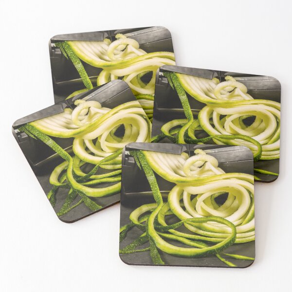 Item preview, Courgette zucchini being spiralised designed and sold by Andy Chisholm.