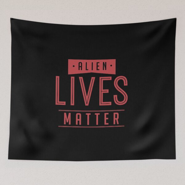 Item preview, Alien Lives Matter - Aliens Are Real - Funny Halloween Shirt designed and sold by bkfdesigns.