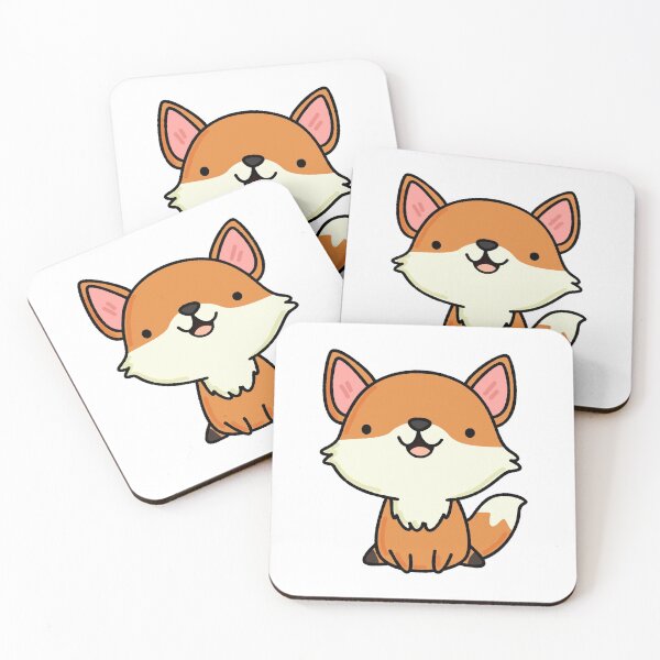 Item preview, Kawaii Happy Fox designed and sold by kawaiilife.