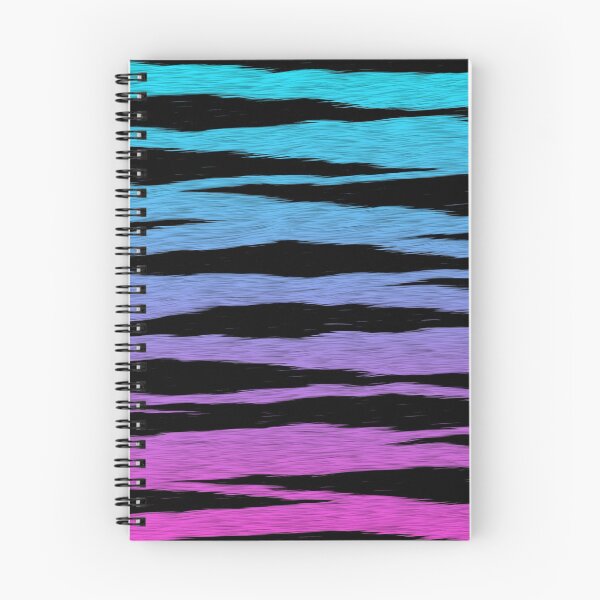 Item preview, Blue Pink Tiger Skin designed and sold by HomeLivingCo.
